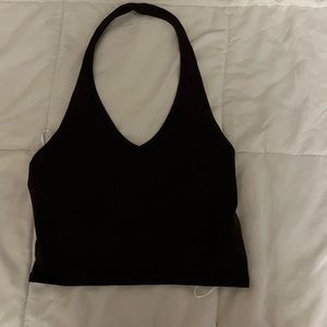 H&M Brown Halter Top